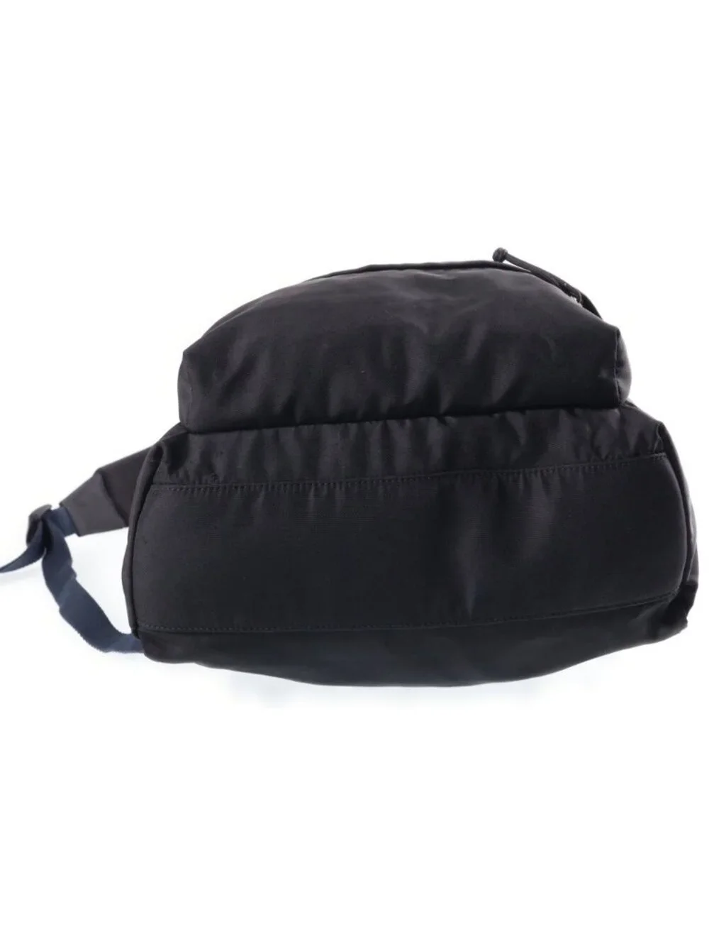Balenciaga Logo Embroidery Nylon Backpack Black